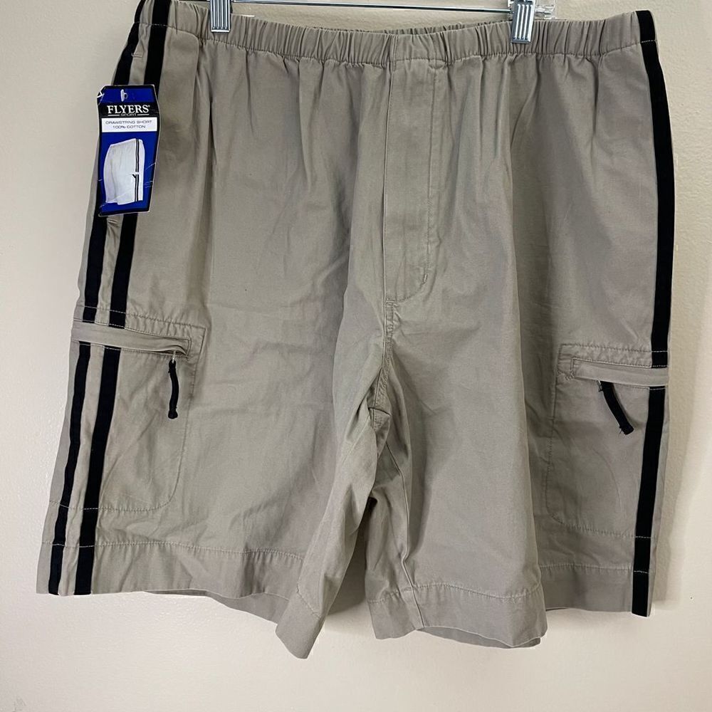 NEW!Flyers Sport|Drawstring|100% Cotton| Cargo|Several Pockets| Mens XLarge